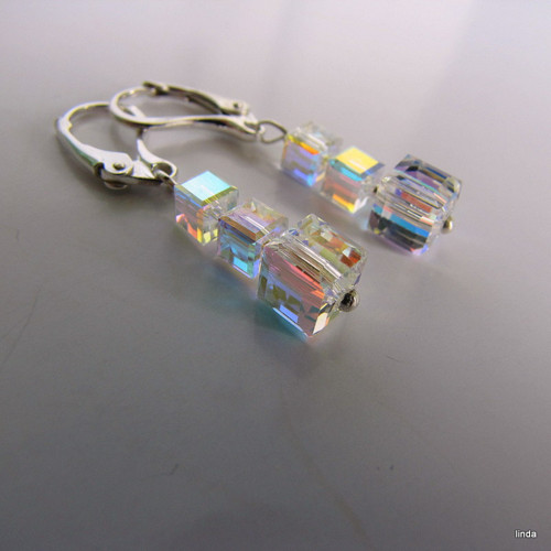 Náušnice* SWAROVSKI * 1 pár/ bal