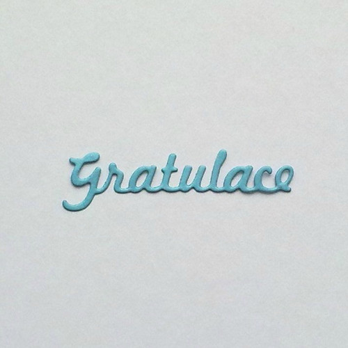 Nápis - Gratulace