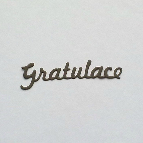 Nápis - Gratulace