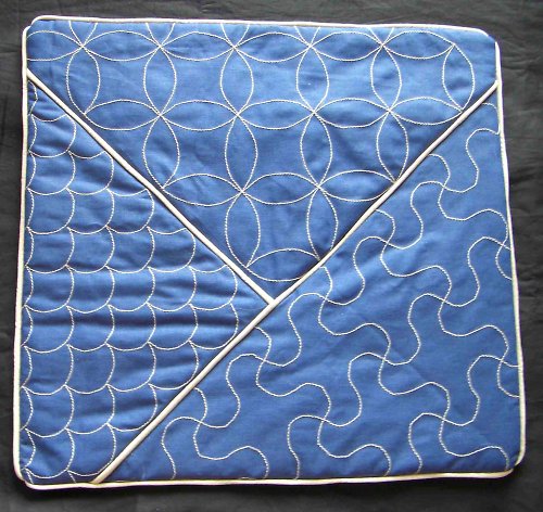 Polštář - sashiko — foto 1