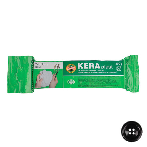 Modelovací hmota Keraplast (300g) - bílá
