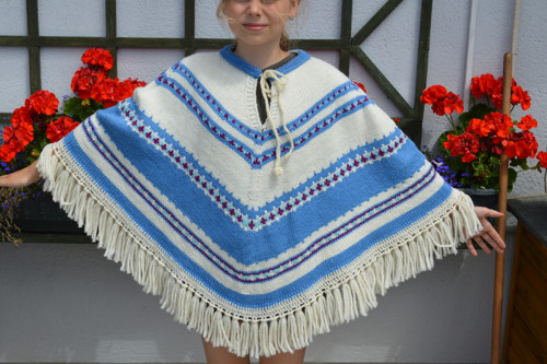 Vlněné pončo