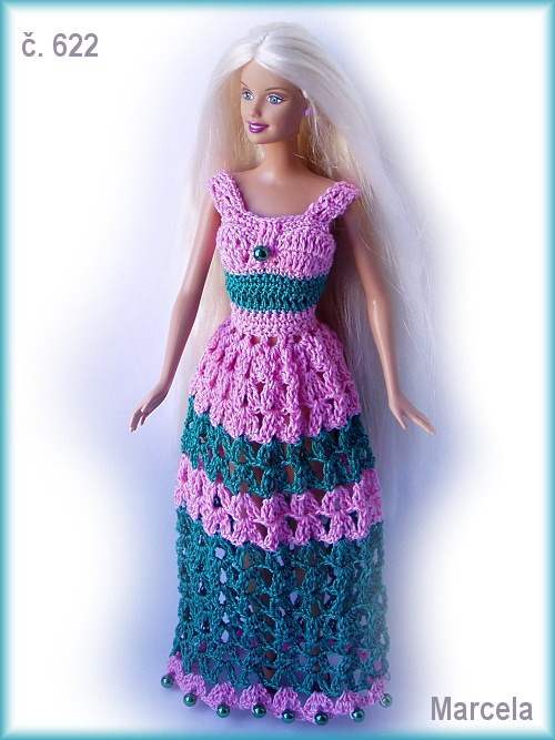 Šaty pro panenky barbie na ples — foto 1
