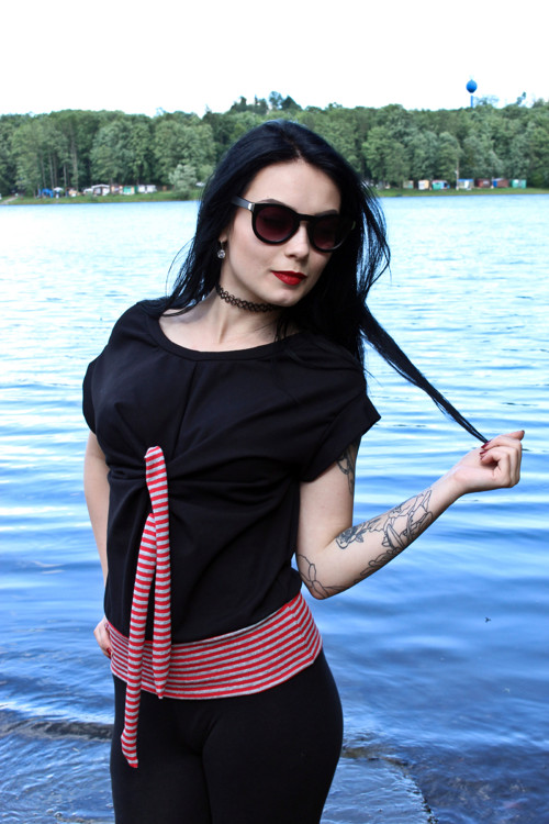 Tričko KNOTEN stripes — foto 1