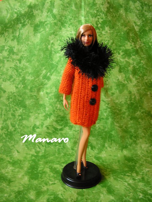 SLEVA 50% Vrcholně elegatní kabátek pro Barbie — foto 1
