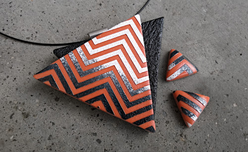 Chevron orange — foto 1