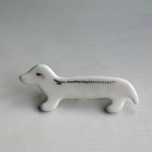 Nekonečně věrný (porcelánová brož) — foto 1