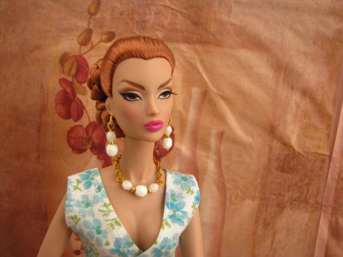 Šperky pro Barbie - bílozlatá sada — foto 1