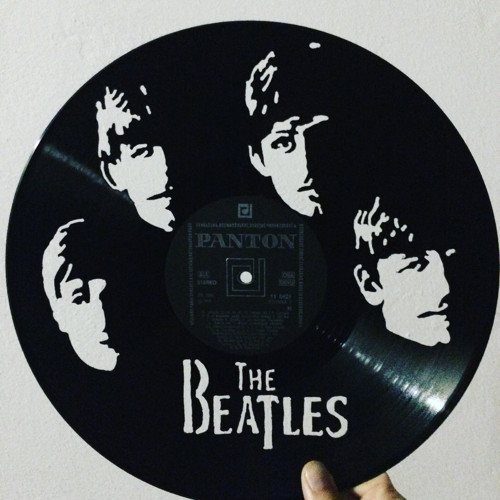Gramodeska portrét legendárních Beatles