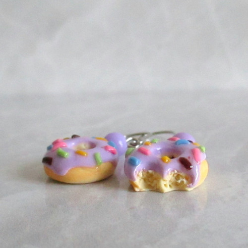 Náušnice donuty — foto 1