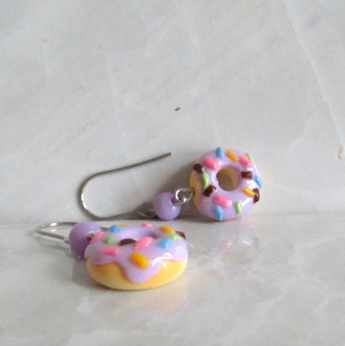 Náušnice donuty