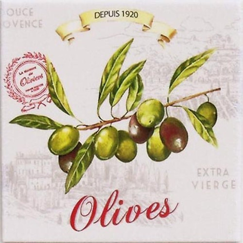Kachlík: Olivová větvička 1920