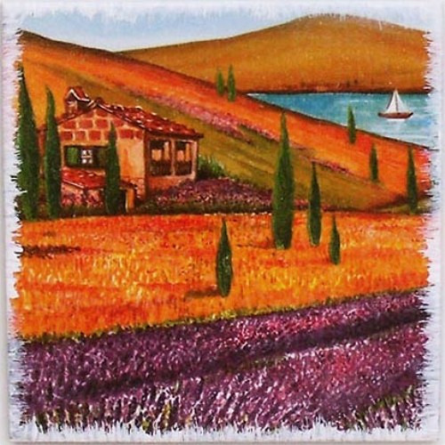Kachlík: Krajina Provence 1