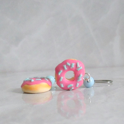 Náušnice donuty