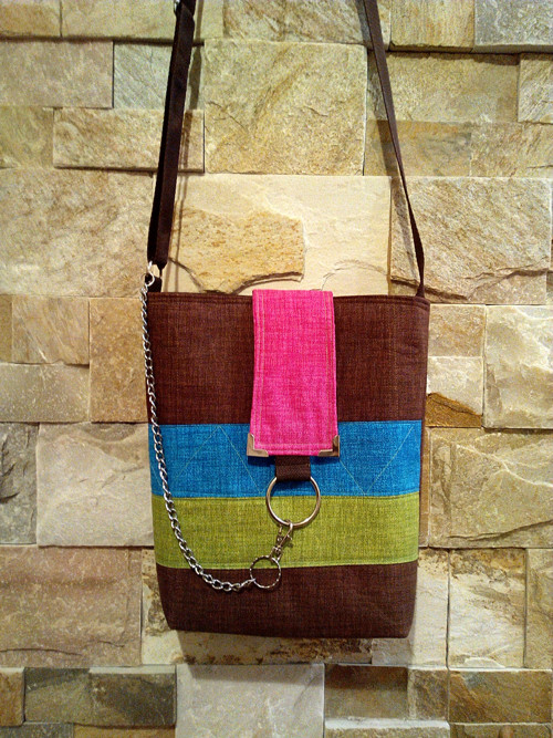 Crossbody COLORED STRIPES:-) — foto 1