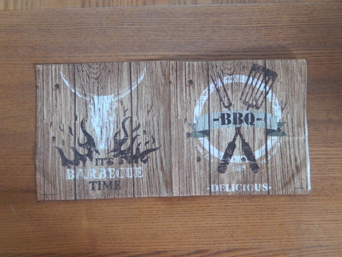 Ubrousek na decoupage - BBQ — foto 1