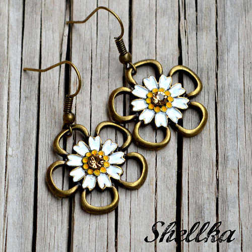 Náušnice ,,MARGUERITES,, — foto 1