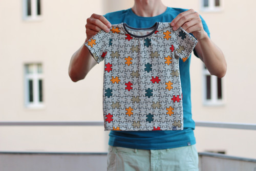 Dětské tričko Puzzle — foto 1