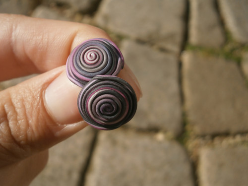 Fialové bodovky — foto 1
