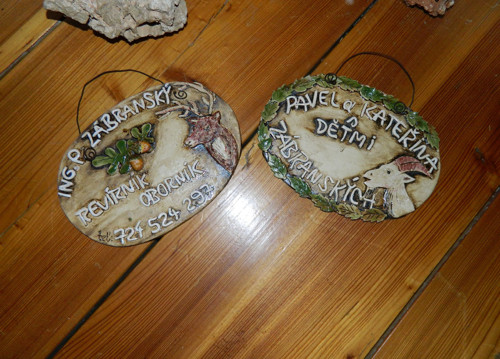 Keramické jmenovky — foto 1