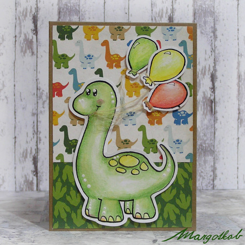 Narozeninový dinosaurus — foto 1