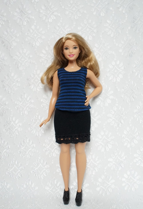 Tričko + sukně pro Barbie 2016 - baculku — foto 1