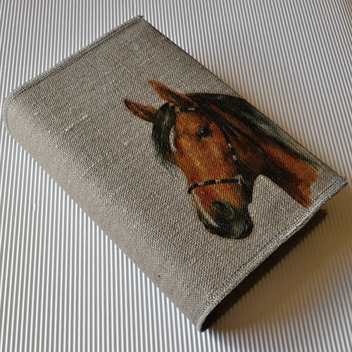 Portrét koně, nostalgie - obal na knihu — foto 1
