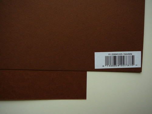 Jednobarevná čtvrtka 30,5x32,5 cm — foto 1