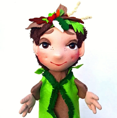 Maňásek LESNÍ SKŘÍTEK na přání