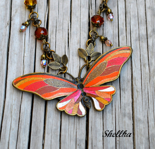 Náhrdelník ,,BUTTERFLY,, — foto 1