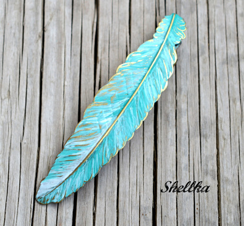 Spona do vlasů ,,FEATHER,, — foto 1
