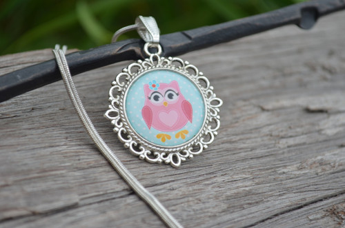 Náhrdelník Cute Owl — foto 1