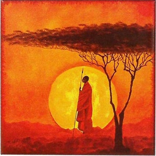 Kachlík: Afrika - Masaj