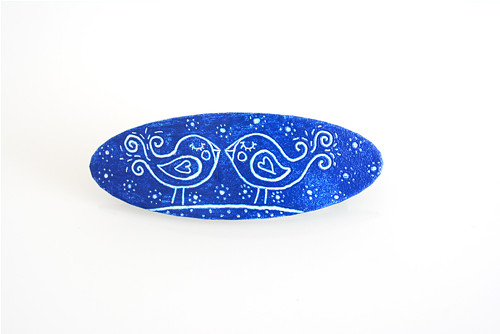 Spona do vlasů, ptáčci