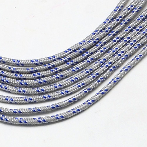 Paracord šňůra pr.2mm (10m) - Silver/Blue