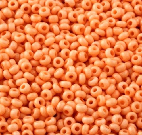 Rokajl Preciosa jemně oranžový cca 3 mm - 10 g