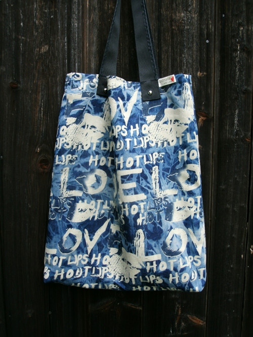 Love you... denim - bag — foto 1