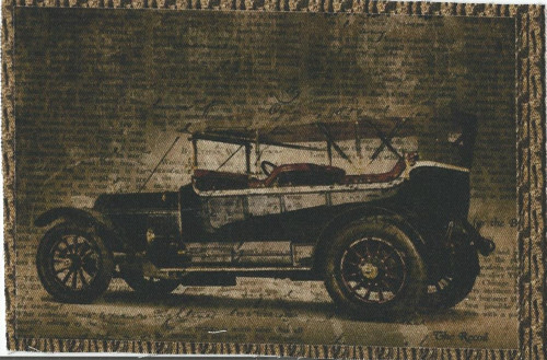 Bavlněná látka - panel 8,5 x 13 cm — foto 1