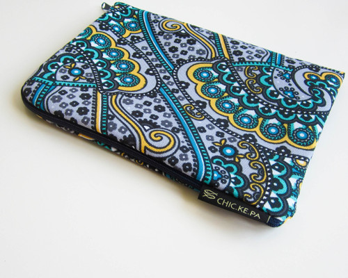 Obal na tablet modrý vzor (malý) — foto 1