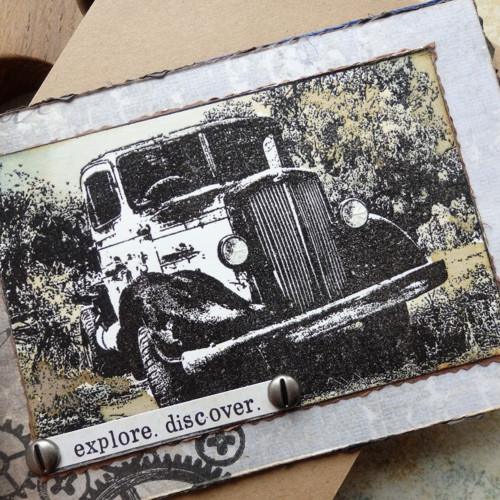 Old truck .. přání A6 — foto 1
