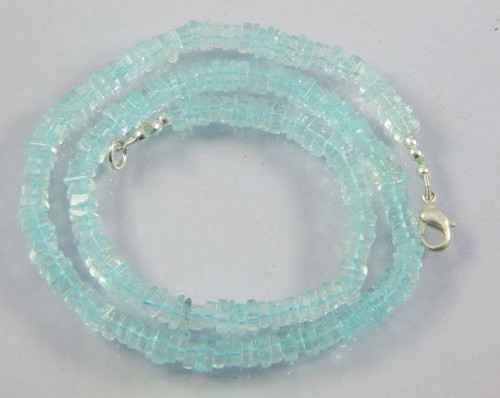 Aquamarine Heishi — foto 1