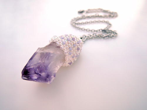 Amethyst amulet — foto 1