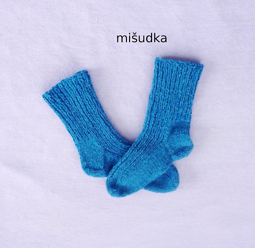 Ponožky jako od maminky - modré 2. — foto 1