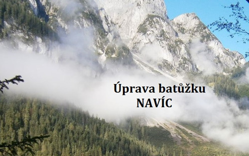 Úprava batůžku navíc — foto 1