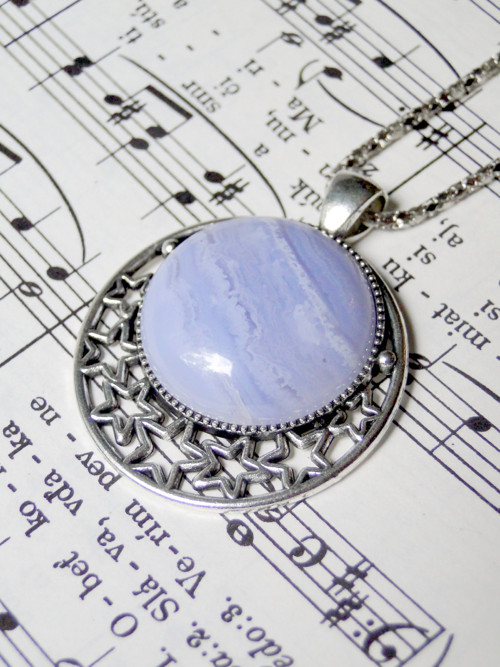 Antique Chalcedony / Náhrdelník s chalcedonem — foto 1