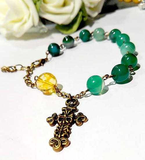Rosary Bracelet / Růženec s minerály