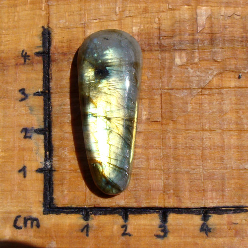 Kabošon Labradorit 42x17mm