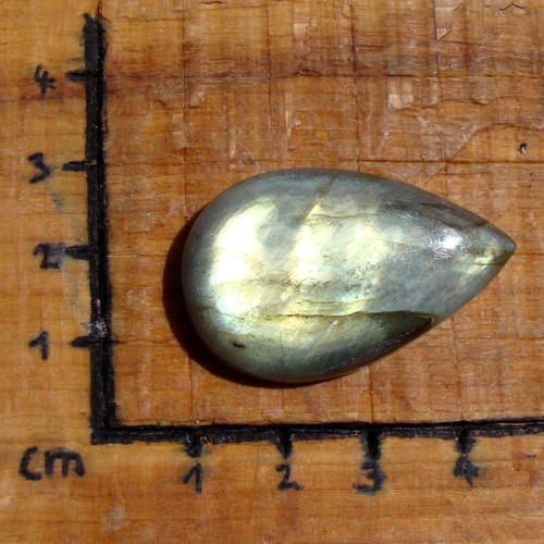 Kabošon Labradorit 38x24mm — foto 1