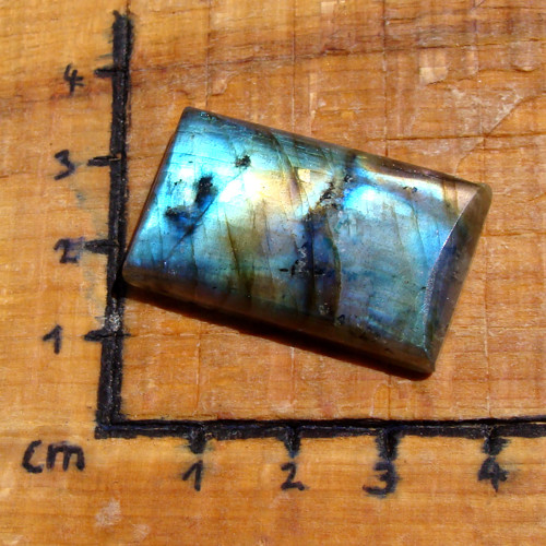 Kabošon Labradorit 34x20mm — foto 1