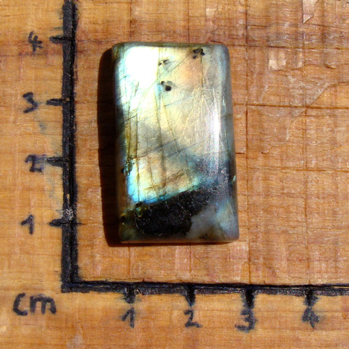 Kabošon Labradorit 33x20mm — foto 1